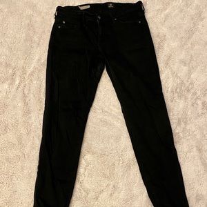 AG x Anthropologie black Stevie Ankle Jean